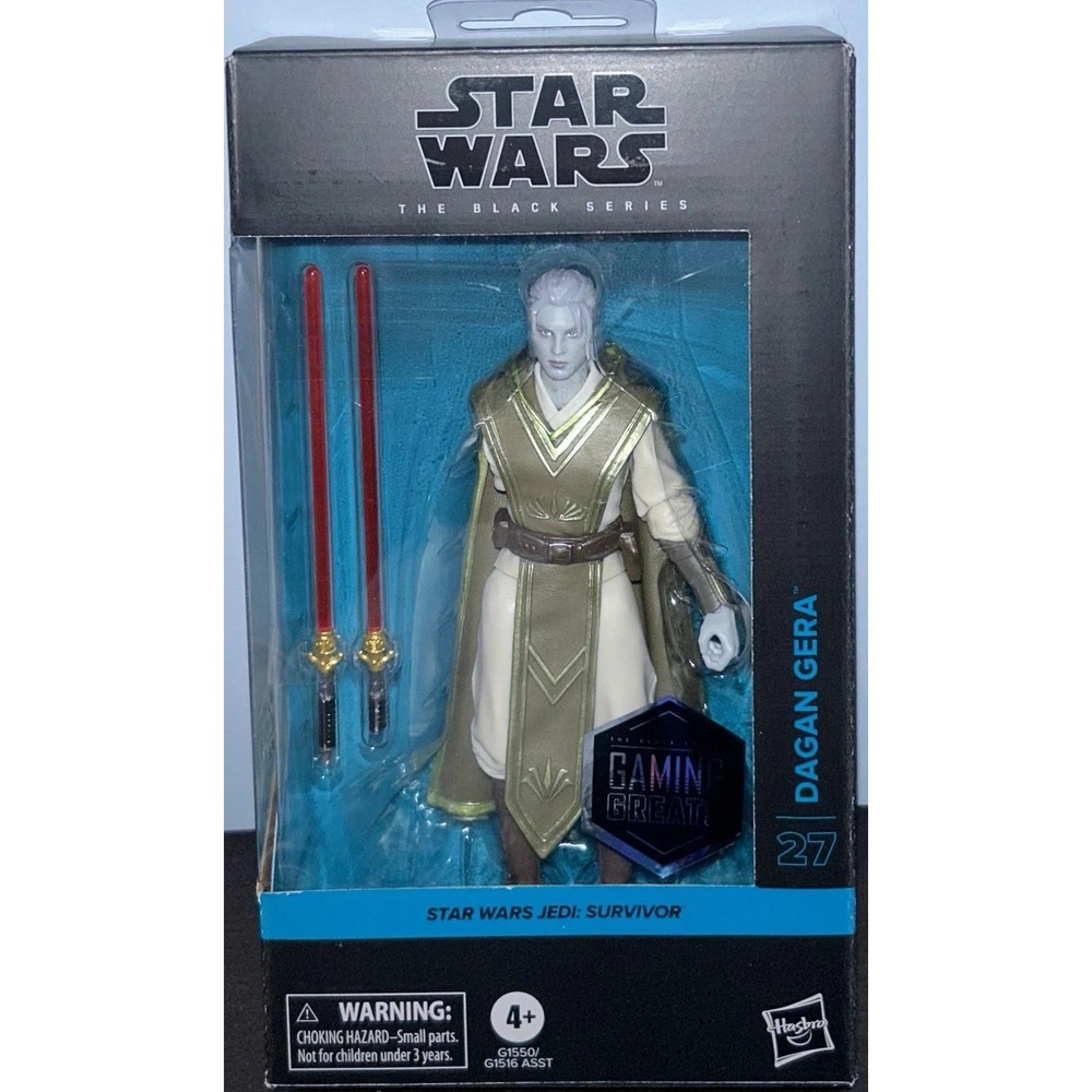 Hasbro Star Wars Black Series 27 Jedi Survivor Dagan Gera 6" Figure NEW LOOSE